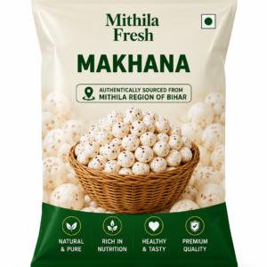 Mithila Fresh Premium Makhana 200g packaging
