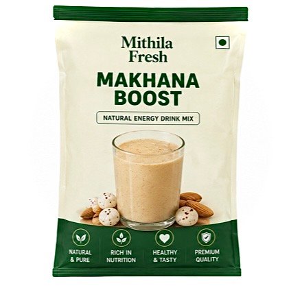 Makhana Boost Powder 100g pack – nutritious fox nut powder for milk, shakes and everyday use